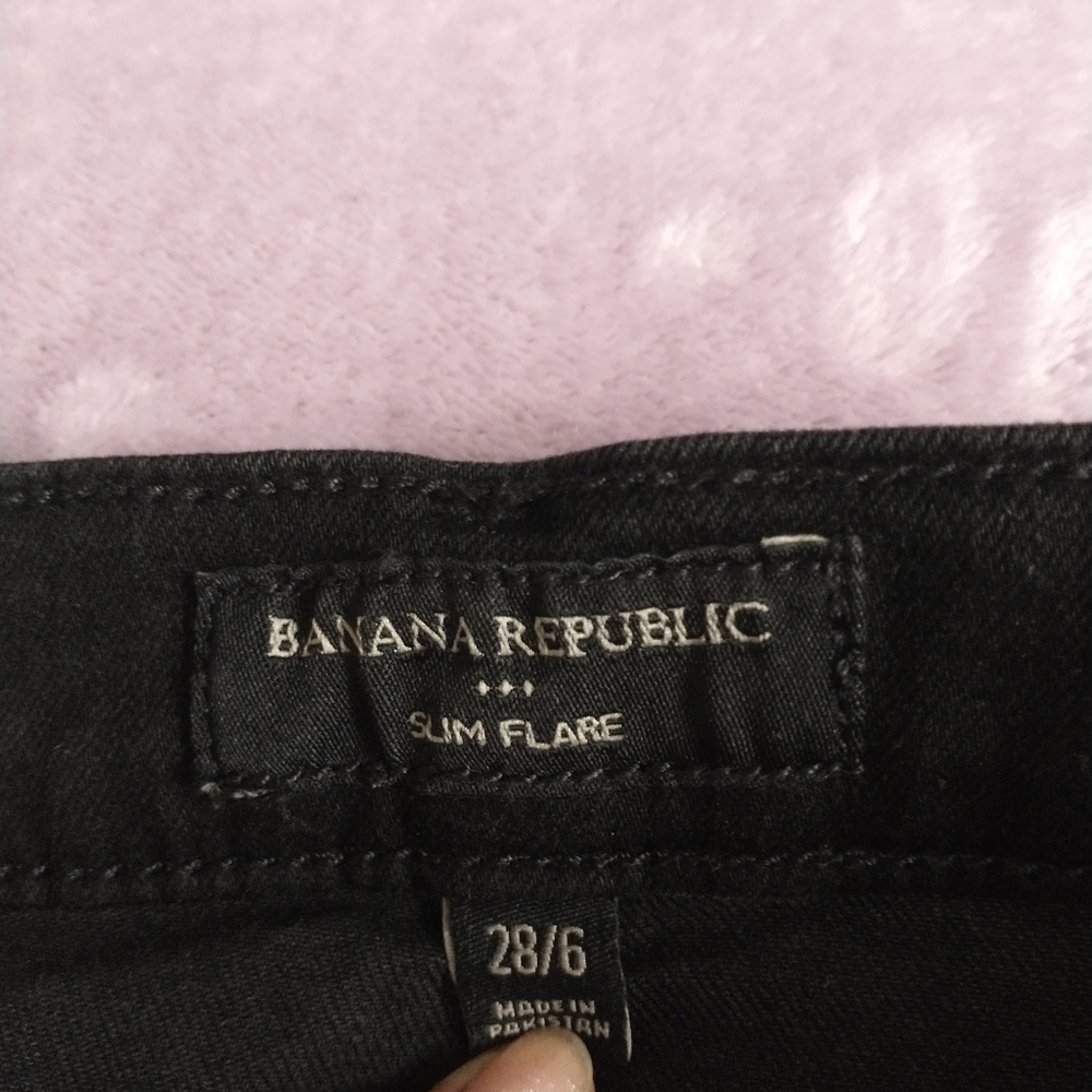 NWOT Banana Republic outlet slim flare jeans - Picture 5 of 11